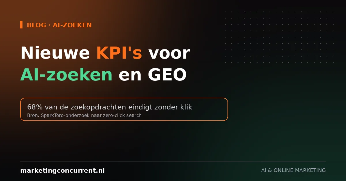 Klikken verdwijnen: dit zijn de nieuwe KPI's voor GEO